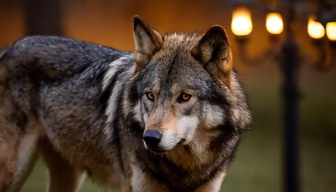 Wolf in the Night Wolf in the Night