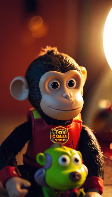 Toy Story's Monkey Toy Story's Monkey