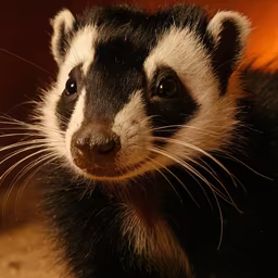 Badger Portrait Badger Portrait