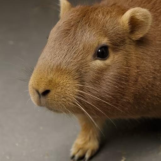 Capybara Close-Up