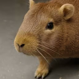 Capybara Close-Up Capybara Close-Up