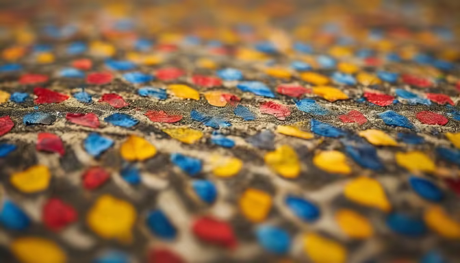 Colorful Pavement