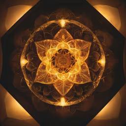 Golden Mandala Golden Mandala