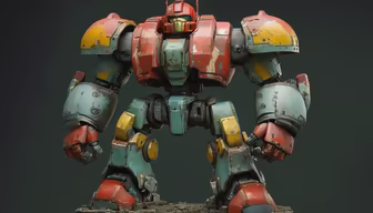 Vintage Mech Warrior