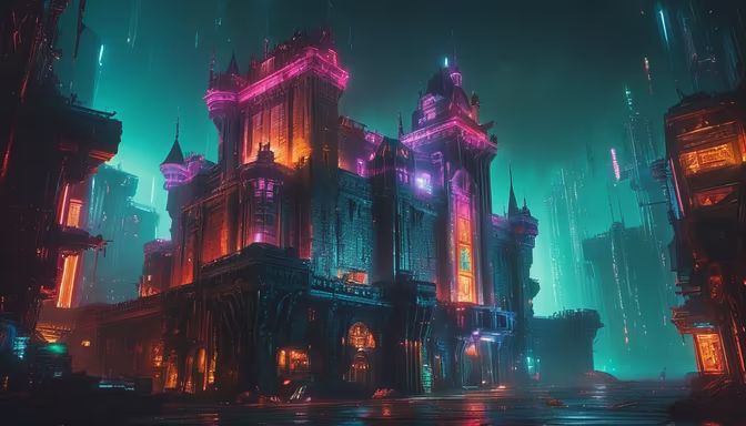 Cyberpunk Castle