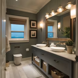 Coastal Bathroom Retreat Coastal Bathroom Retreat