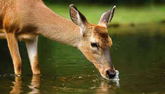 Thirsty Deer