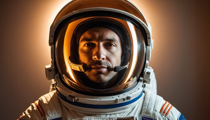 Astronaut's Stare