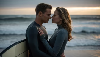 Beach Embrace