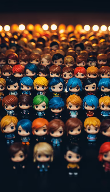 Miniature Crowd