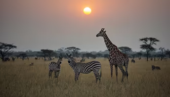 African Sunset