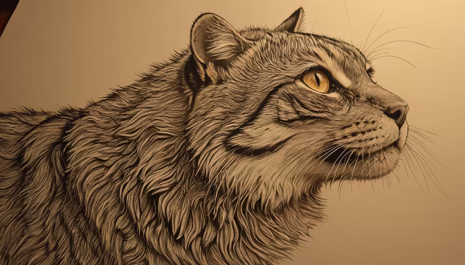 Majestic Feline