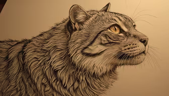 Majestic Feline