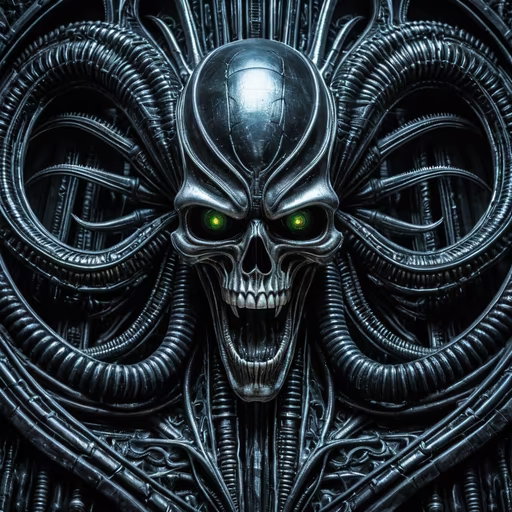 Cybernetic Skull