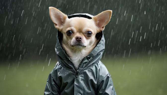 Rainy Day Pup