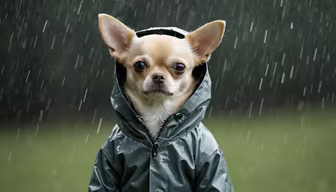 Rainy Day Pup
