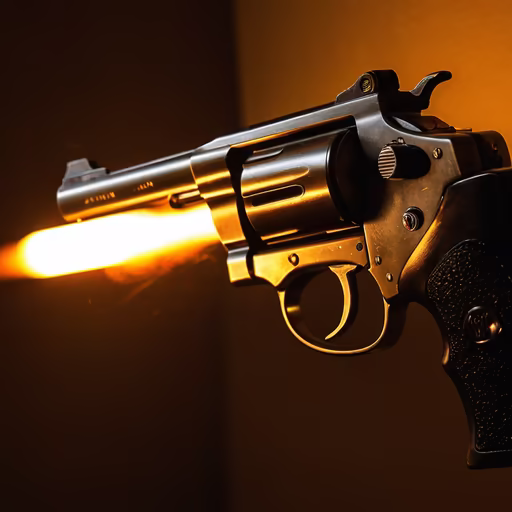 Revolver in Action