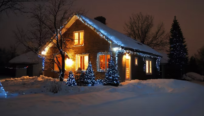 Winter Wonderland Home
