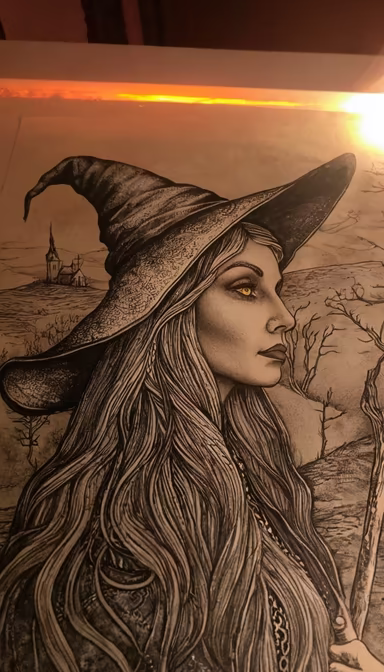 Witch at Dusk