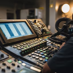 Sound Engineer at Work