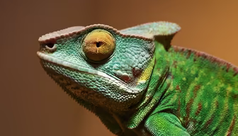 Chameleon Close-Up