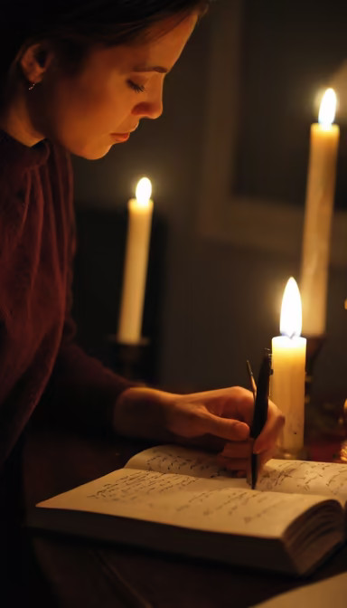 Candlelight Journaling