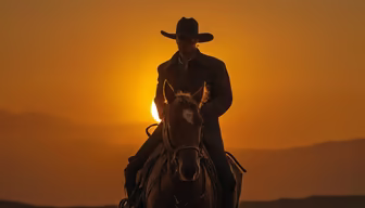 Riding into the Sunset Riding into the Sunset