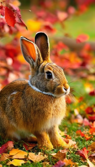 Autumn bunny Autumn bunny