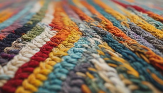 Colorful Braided Rug