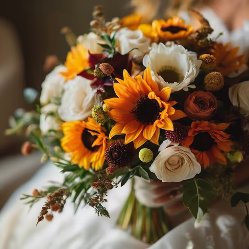 Autumn Wedding Bouquet