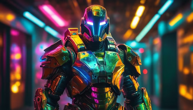Cyberpunk Guardian