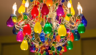 Colorful Chandelier Colorful Chandelier