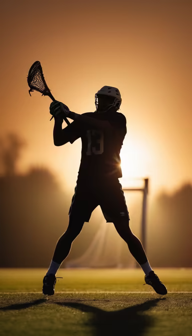 Lacrosse at Sunset