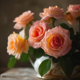Peach Roses Peach Roses