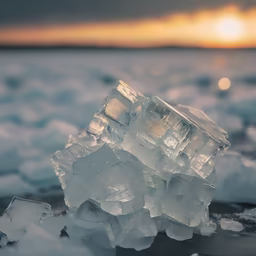 Frozen Sunset Frozen Sunset