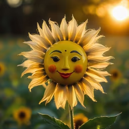 Smiling Sunflower