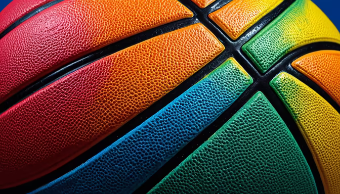 Rainbow Basketball