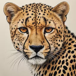 Cheetah Stare Cheetah Stare