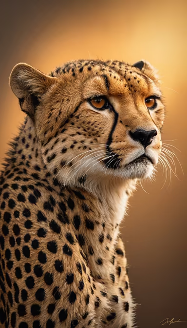 Cheetah Portrait Cheetah Portrait