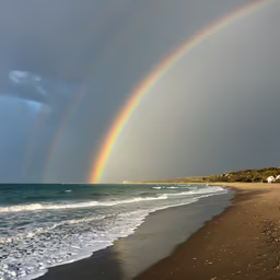 Beach Rainbow