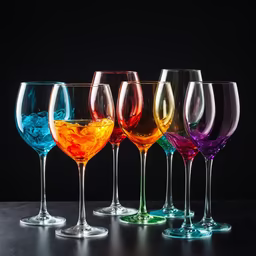 Rainbow in a Glass