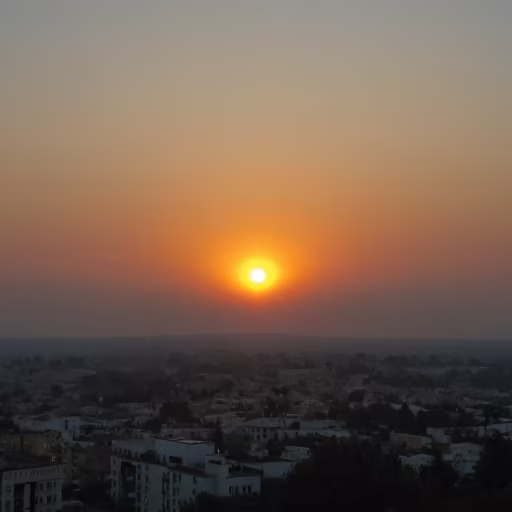 City at Sunset
