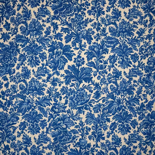Blue Floral Delight