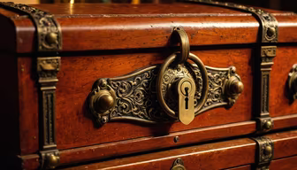 Antique Treasure Chest Antique Treasure Chest