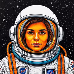 Astronaut Portrait Astronaut Portrait