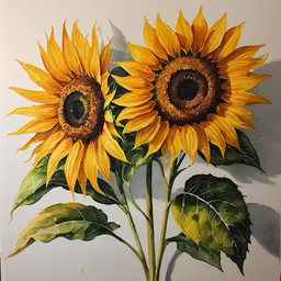 Golden Sunflowers Golden Sunflowers