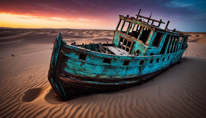 Desert Shipwreck