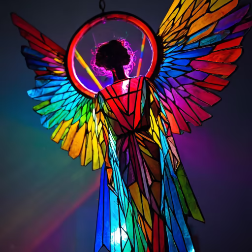 Rainbow Angel
