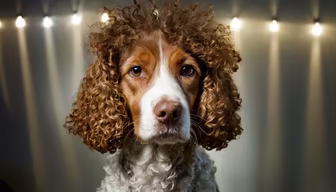 Curly Canine Curly Canine
