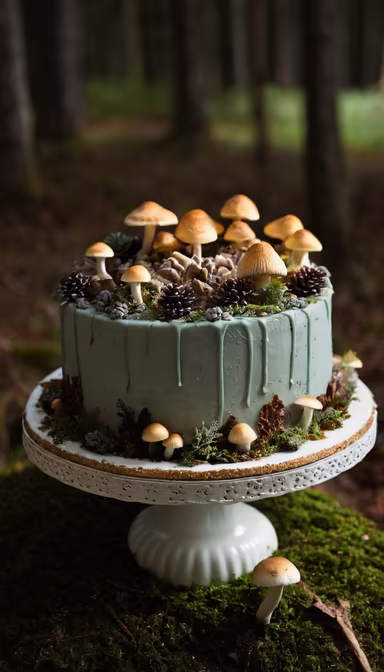Enchanted Forest Cake Enchanted Forest Cake